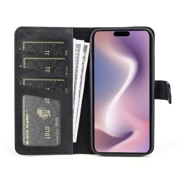Stitching Horizontal Flip Leather Phone Case, For iPhone 16 Pro, For iPhone 16 Plus, For iPhone 1...