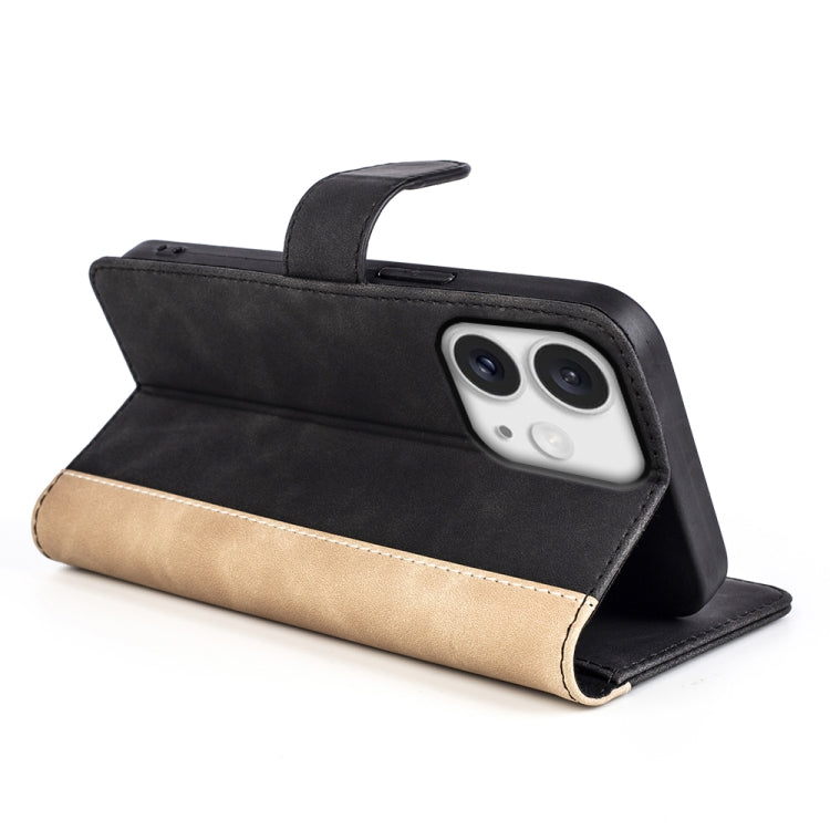 Stitching Horizontal Flip Leather Phone Case, For iPhone 16 Pro, For iPhone 16 Plus, For iPhone 1...