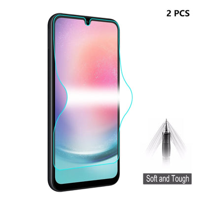 2pcs ENKAY Hat-Prince Full Glue Coverage Soft Explosion-proof Hydrogel Film, For Samsung Galaxy A...