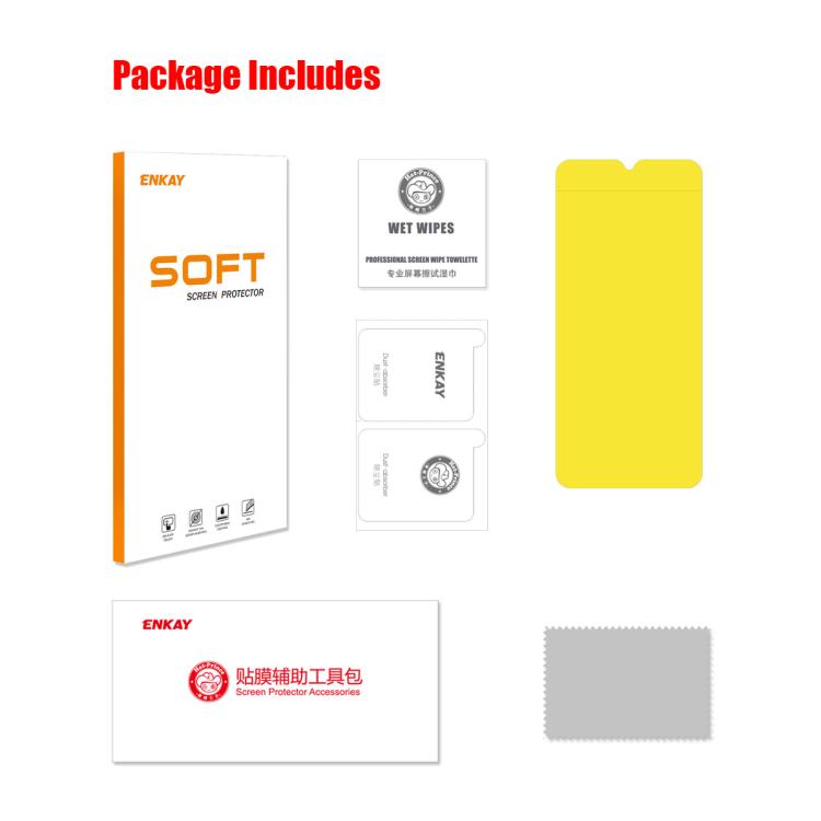 ENKAY Hat-Prince Full Glue Coverage Soft Explosion-proof Hydrogel Film, For Samsung Galaxy A07���...