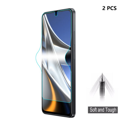 2pcs ENKAY Hat-Prince Full Glue Coverage Soft Explosion-proof Hydrogel Film, For Redmi 13X�������...