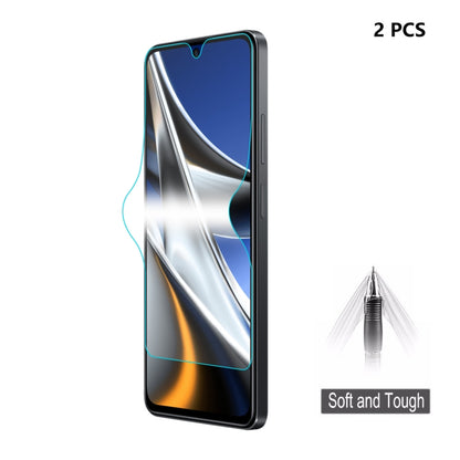 2pcs ENKAY Hat-Prince Full Glue Coverage Soft Explosion-proof Hydrogel Film, For Redmi 13X�������...
