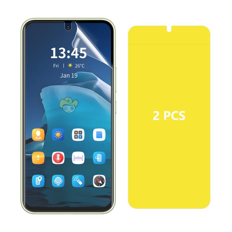 2pcs ENKAY Hat-Prince Full Glue Coverage Soft Explosion-proof Hydrogel Film, For Redmi 13X�������...