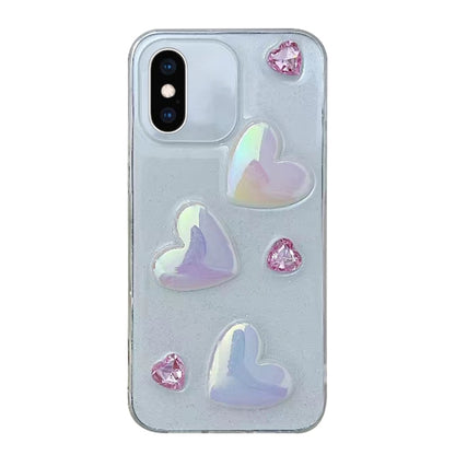 Love Epoxy TPU Phone Case, For iPhone 16e, For iPhone 16 Pro Max, For iPhone 16 Pro��������������...