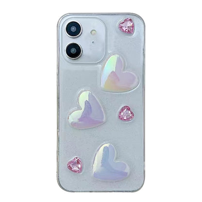 Love Epoxy TPU Phone Case, For iPhone 16e, For iPhone 16 Pro Max, For iPhone 16 Pro��������������...