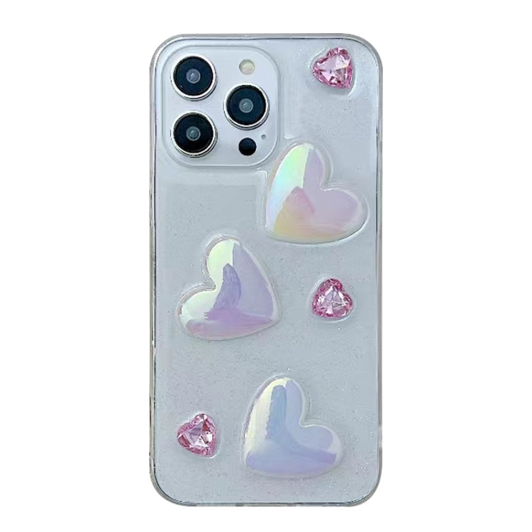 Love Epoxy TPU Phone Case, For iPhone 16e, For iPhone 16 Pro Max, For iPhone 16 Pro��������������...