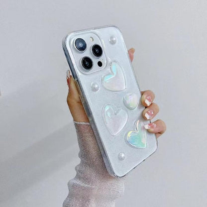 Love Epoxy TPU Phone Case, For iPhone 16e, For iPhone 16 Pro Max, For iPhone 16 Pro��������������...