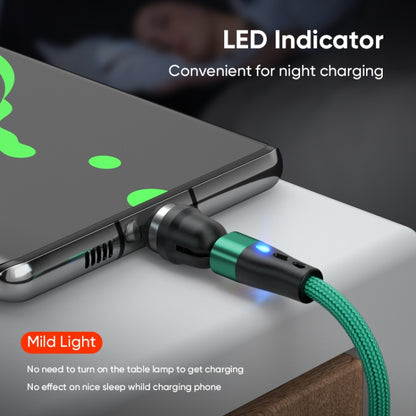 ENKAY PD60W Type-C to Type-C / 8 Pin / Micro USB Magnetic 540 Degrees Rotating Fast Charging Cabl...