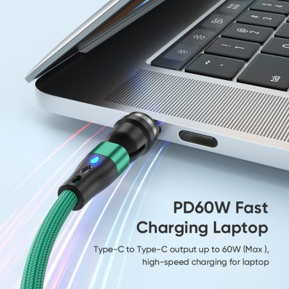 ENKAY PD60W Type-C to Type-C / 8 Pin / Micro USB Magnetic 540 Degrees Rotating Fast Charging Cabl...