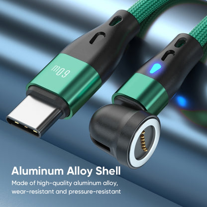 ENKAY PD60W Type-C to Type-C / 8 Pin / Micro USB Magnetic 540 Degrees Rotating Fast Charging Cabl...