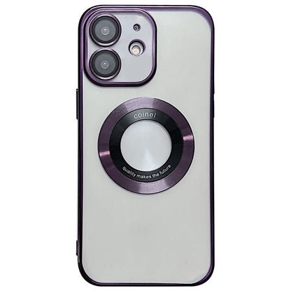 Electroplating Magsafe TPU Phone Case, For iPhone 13 Pro, For iPhone 13, For iPhone 12�����������...
