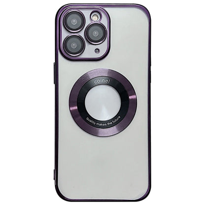 Electroplating Magsafe TPU Phone Case, For iPhone 13 Pro, For iPhone 13, For iPhone 12�����������...