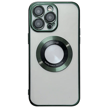 Electroplating Magsafe TPU Phone Case, For iPhone 16 Pro Max, For iPhone 16 Pro, For iPhone 16 Pl...