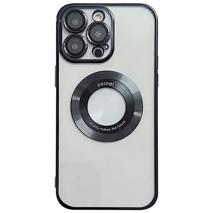 Electroplating Magsafe TPU Phone Case, For iPhone 16 Pro Max, For iPhone 16 Pro, For iPhone 16 Pl...