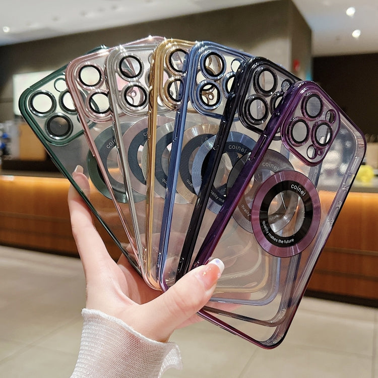 Electroplating Magsafe TPU Phone Case, For iPhone 13 Pro, For iPhone 13, For iPhone 12�����������...