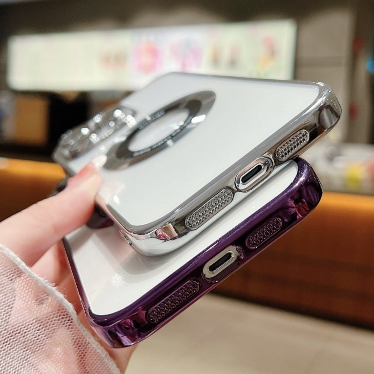 Electroplating Magsafe TPU Phone Case, For iPhone 13 Pro, For iPhone 13, For iPhone 12�����������...