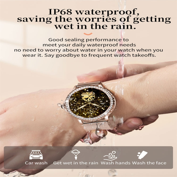 NX19 1.3 inch IP68 Waterproof Color Screen Smart Watch,