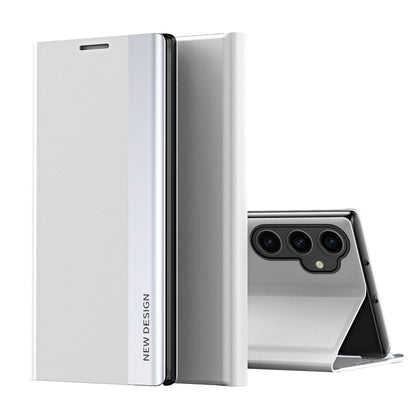 Side Electroplated Adsorption Leather Phone Case