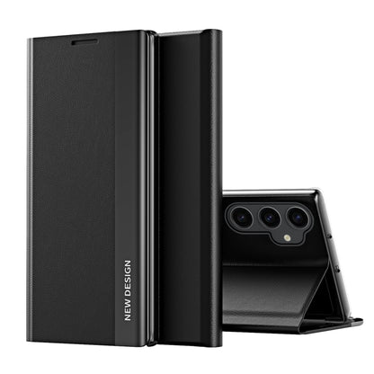 Side Electroplated Adsorption Leather Phone Case