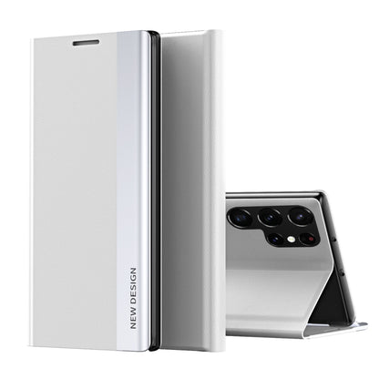 Side Electroplated Adsorption Leather Phone Case