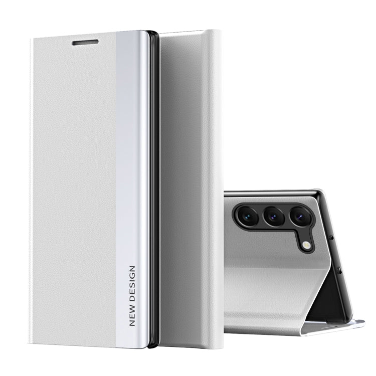Side Electroplated Adsorption Leather Phone Case