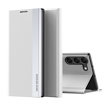 Side Electroplated Adsorption Leather Phone Case