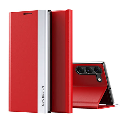 Side Electroplated Adsorption Leather Phone Case