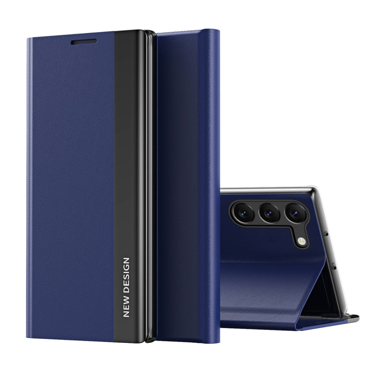 Side Electroplated Adsorption Leather Phone Case