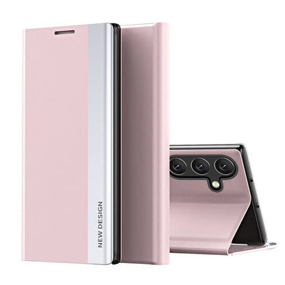 Side Electroplated Adsorption Leather Phone Case
