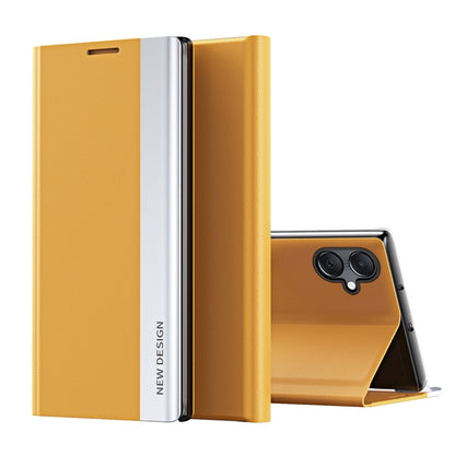 Side Electroplated Adsorption Leather Phone Case