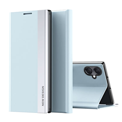 Side Electroplated Adsorption Leather Phone Case