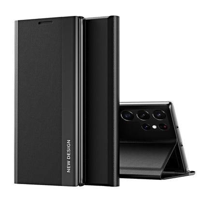 Side Electroplated Adsorption Leather Phone Case