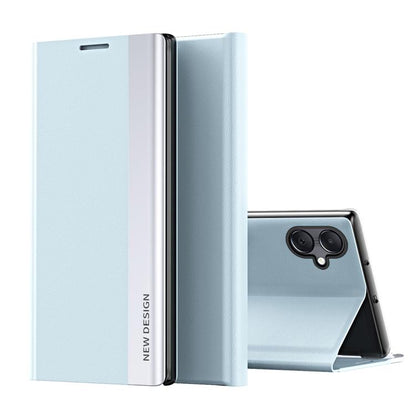 Side Electroplated Adsorption Leather Phone Case