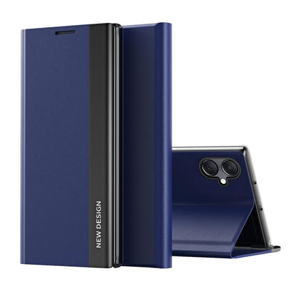 Side Electroplated Adsorption Leather Phone Case
