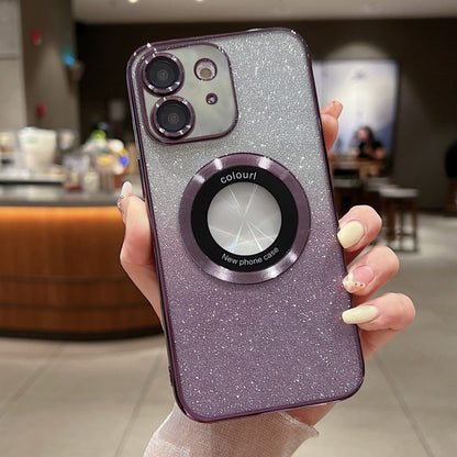Gradient Glitter Electroplating MagSafe TPU Phone Case, For iPhone 13 Pro, For iPhone 13���������...