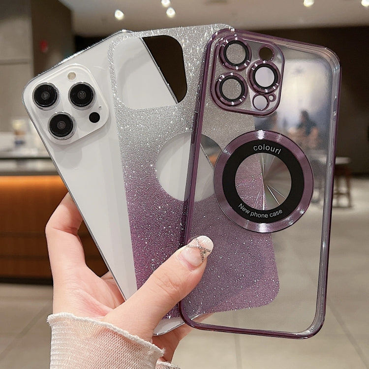 Gradient Glitter Electroplating MagSafe TPU Phone Case, For iPhone 13 Pro, For iPhone 13���������...