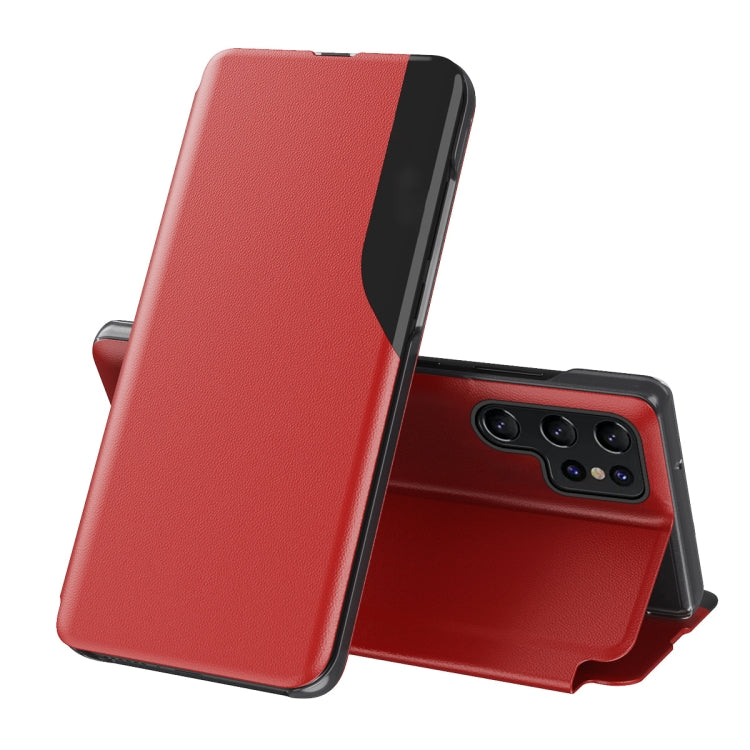 Attraction Flip Holder Leather Phone Case