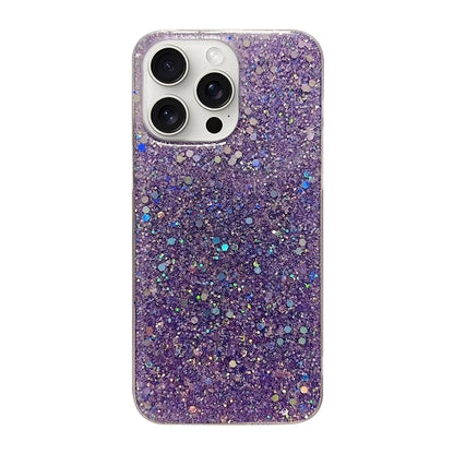 Glitter Sequins Epoxy TPU Phone Case