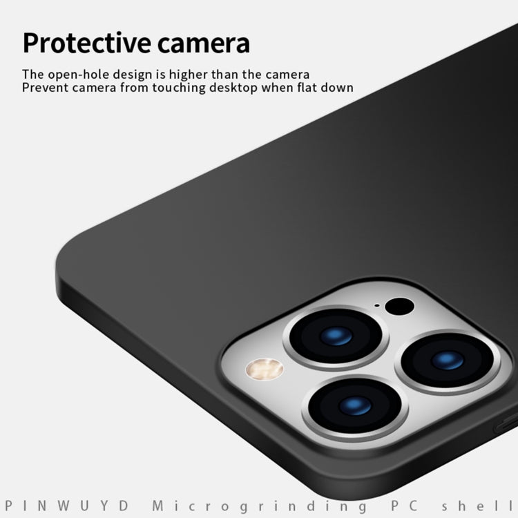 PINWUYO Micro-Frosted PC Ultra-thin Hard Phone Case with Magsafe Magnetic Ring�������������������...