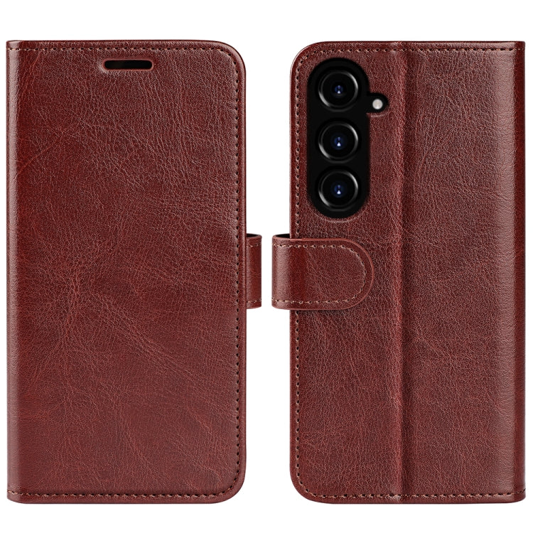 R64 Texture Horizontal Flip Leather Phone Case