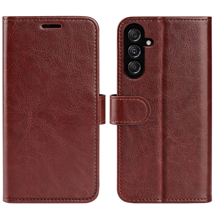 R64 Texture Horizontal Flip Leather Phone Case