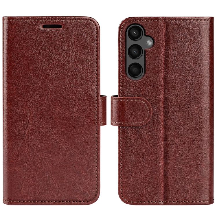 R64 Texture Horizontal Flip Leather Phone Case