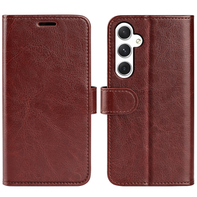 R64 Texture Horizontal Flip Leather Phone Case