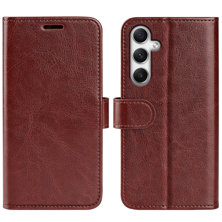 R64 Texture Horizontal Flip Leather Phone Case
