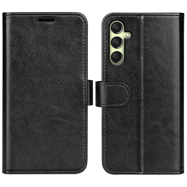 R64 Texture Horizontal Flip Leather Phone Case