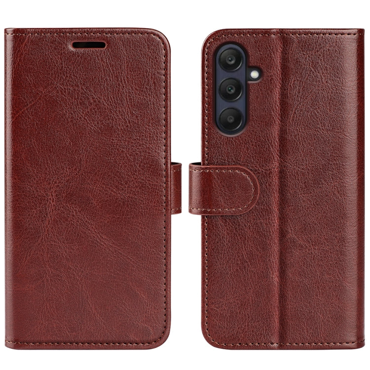 R64 Texture Horizontal Flip Leather Phone Case