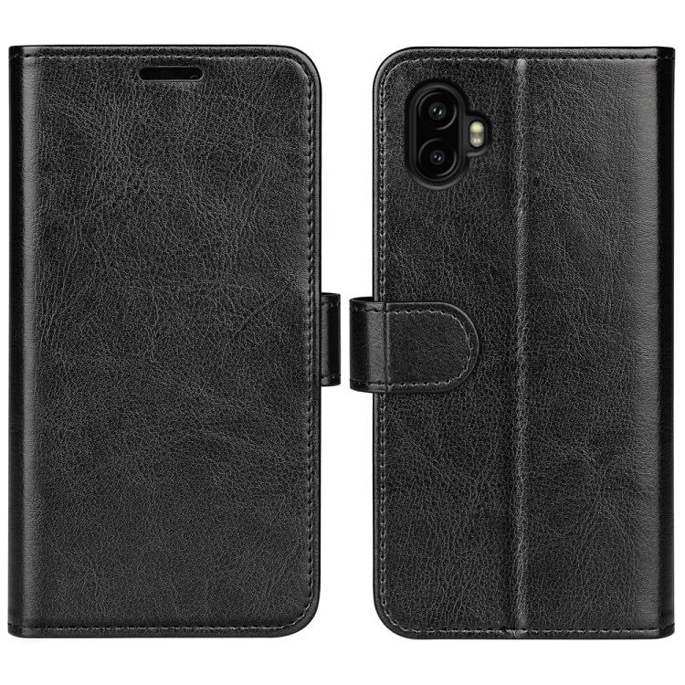 R64 Texture Horizontal Flip Leather Phone Case