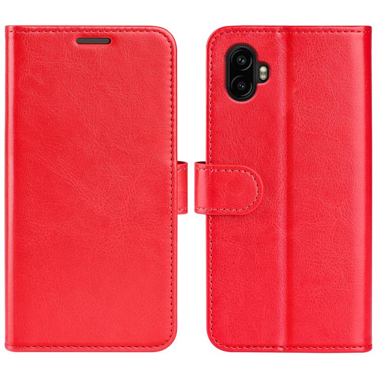 R64 Texture Horizontal Flip Leather Phone Case
