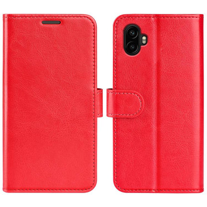 R64 Texture Horizontal Flip Leather Phone Case