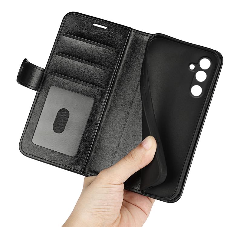 R64 Texture Horizontal Flip Leather Phone Case